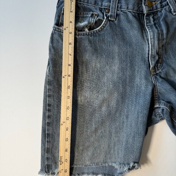 Carhartt Denim Cutoff Shorts from Men's Size 34 Jeans Medium Wash Carhartt - Picture 12 of 16